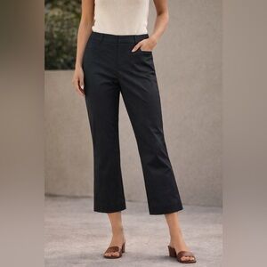 Anthropologie Maeve High Waist Slim Fit Ponte Knit Pants Sz 10